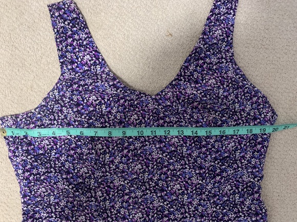 Homemade Purple Floral Dress - Picture 4 of 9